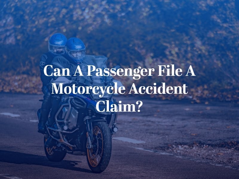 Can a Passenger File a Motorcycle Accident Claim? | Chicago Motorcycle Accident Lawyer | Taxman, Pollock, Murray & Bekkerman